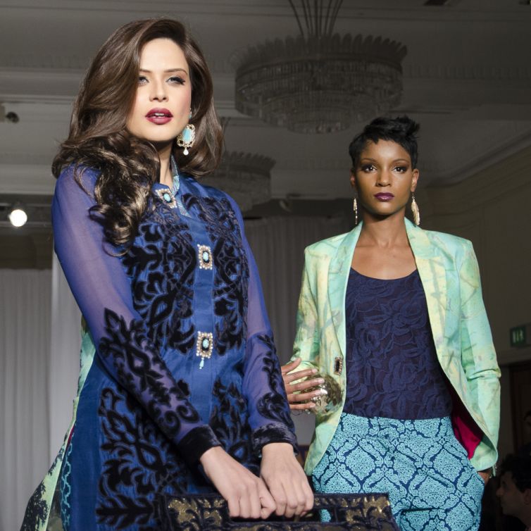 Gul Ahmed Textiles Riwayat Pakistan Fashion Week